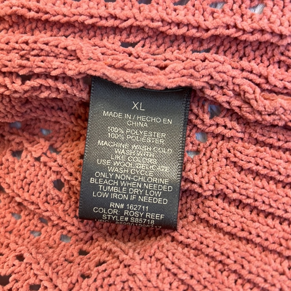 Alexandra + Oak Open Front Ribbed long sleeve Cardigan - Picture 6 of 6